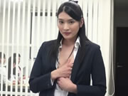 甜美女神 本庄鈴 女同事穿著OL制服 誰都控制不住